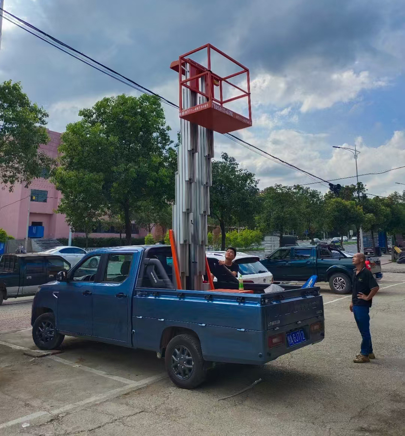 绍兴车载铝合金式高空作业车
