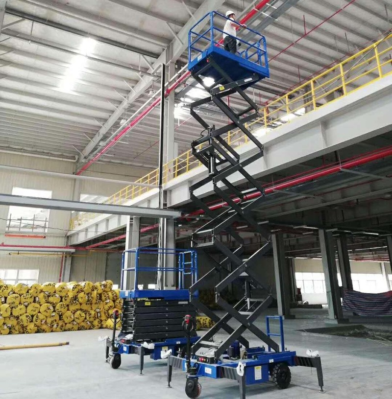 绍兴助力行走剪叉式高空作业平台